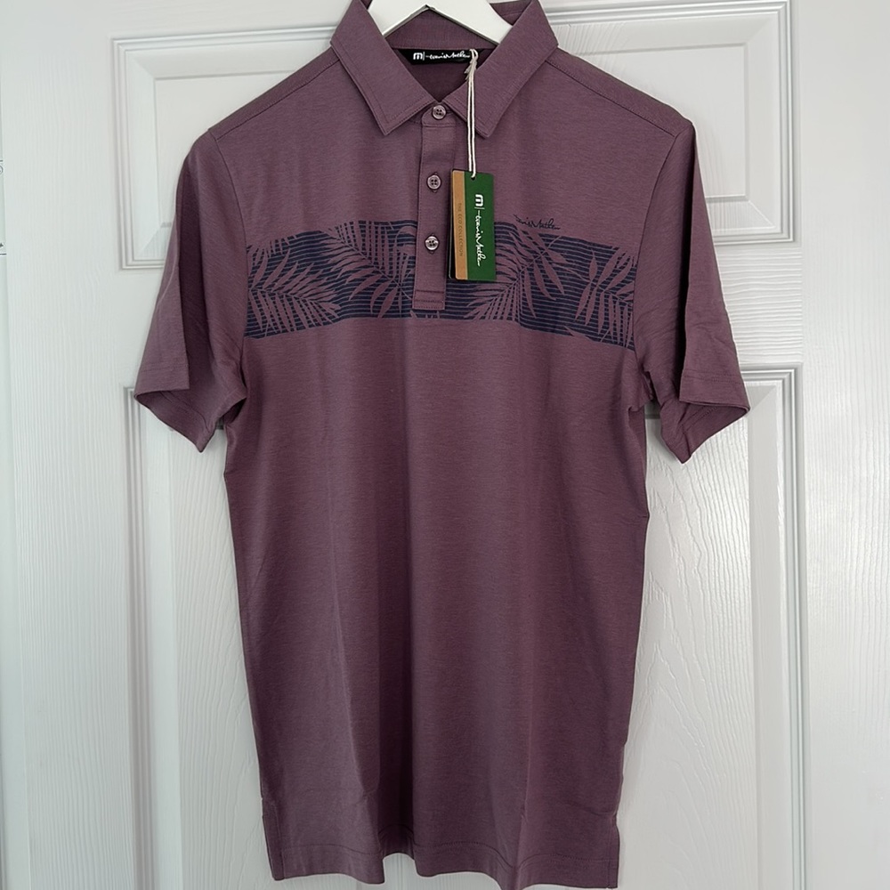 New Travis Mathew TM Localism Polo Men’s Small S Flint